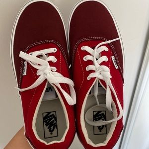 Youth red vans